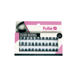 PESTAÑAS POLLIE INDIVIDUAL TRIO LARGAS NEGRAS