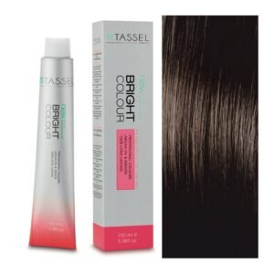 BRIGHT COLOUR Nº 6.77 RUBIO OSCURO MARRÓN MEDIO 100G. TASSEL