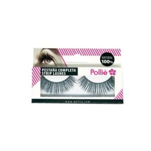 PESTAÑAS POLLIE 8 NEGRAS 100% NATURAL