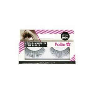 PESTAÑAS POLLIE 10 NEGRAS 100% NATURAL