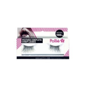 PESTAÑAS POLLIE 18 NEGRAS 100% NATURAL