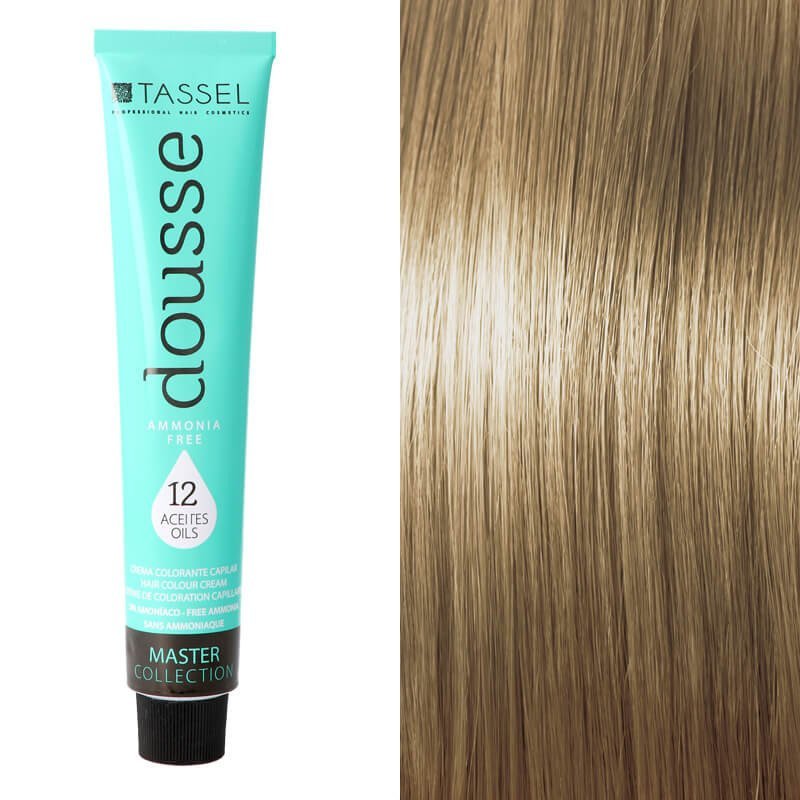 DOUSSE Nº 9.1 RUBIO EXTRA CLARO CENIZA SIN AMONIACO 100G. TASSEL